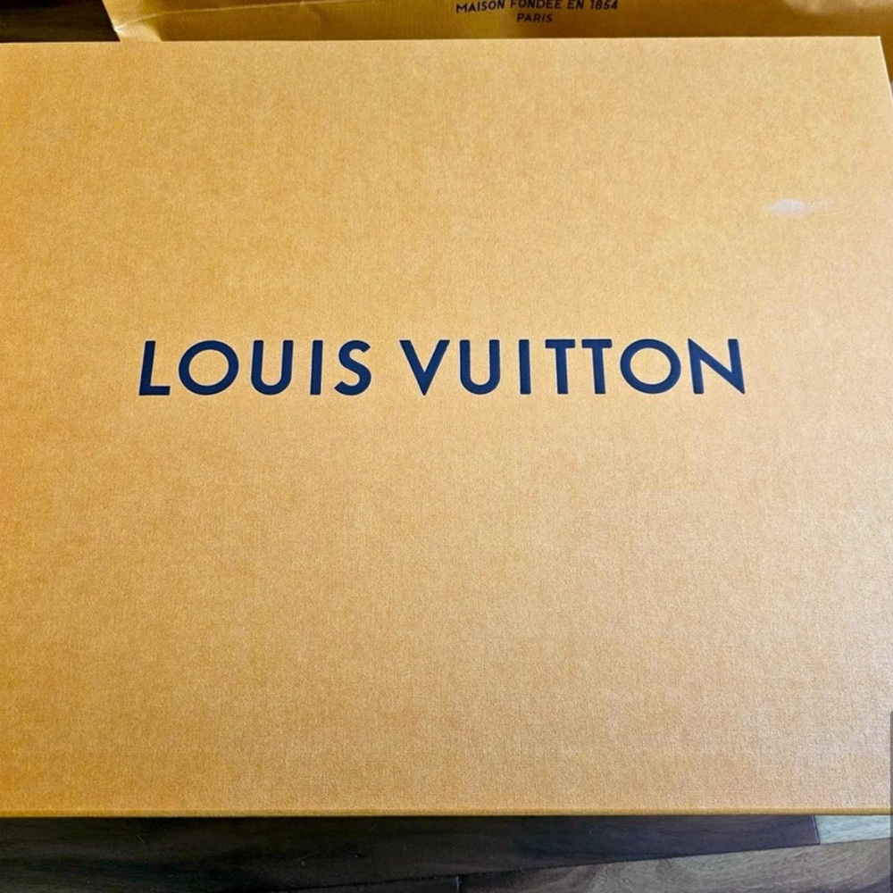 Louis Vuitton Monogram Canvas Backpack in Brown and Gold - Picture 6 of 6